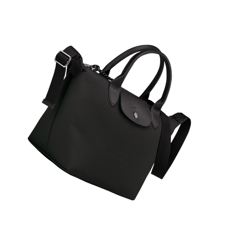 Zwarte longchamp online tas